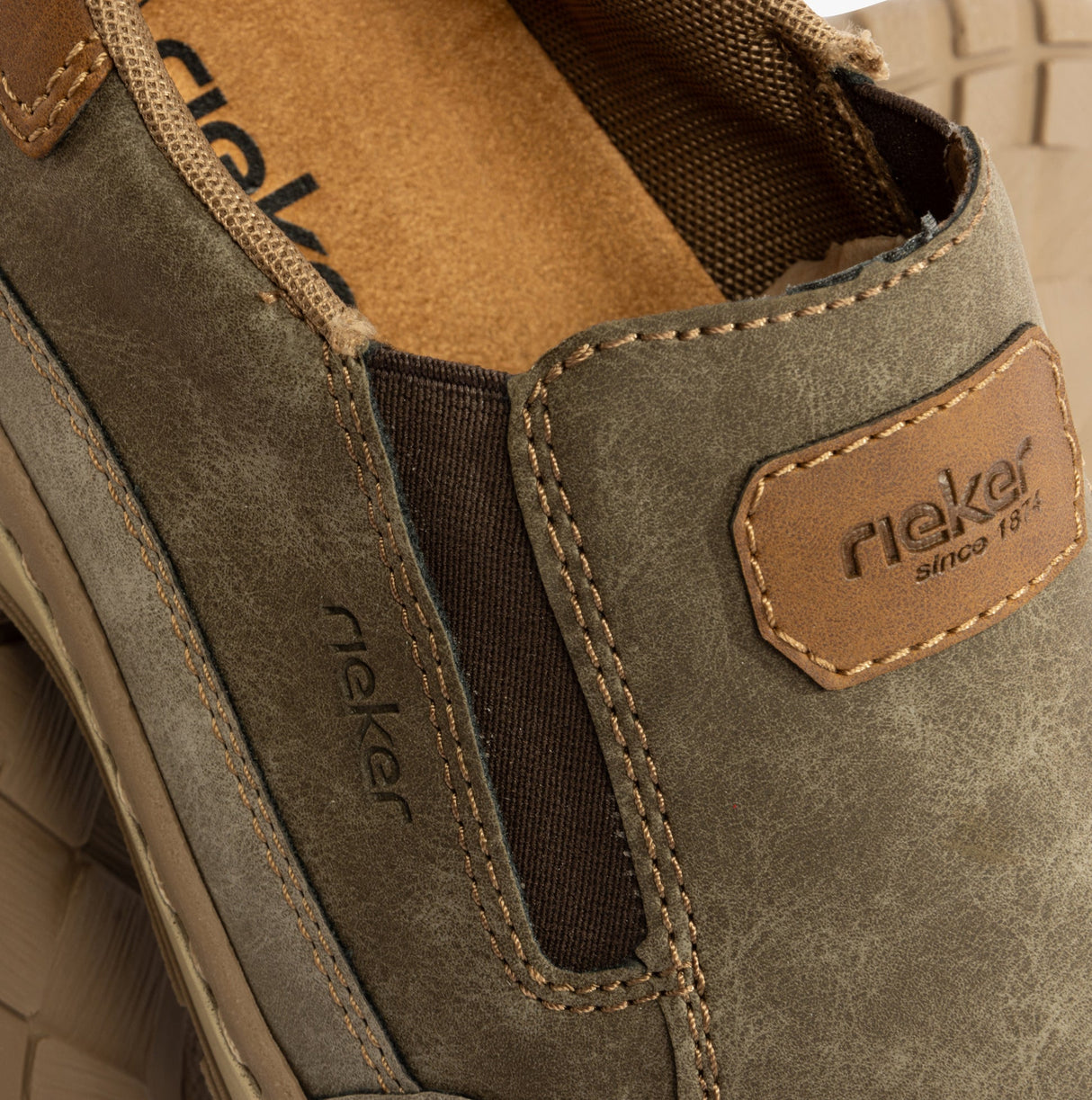 Rieker 03365-25 Mens Shoes Brown