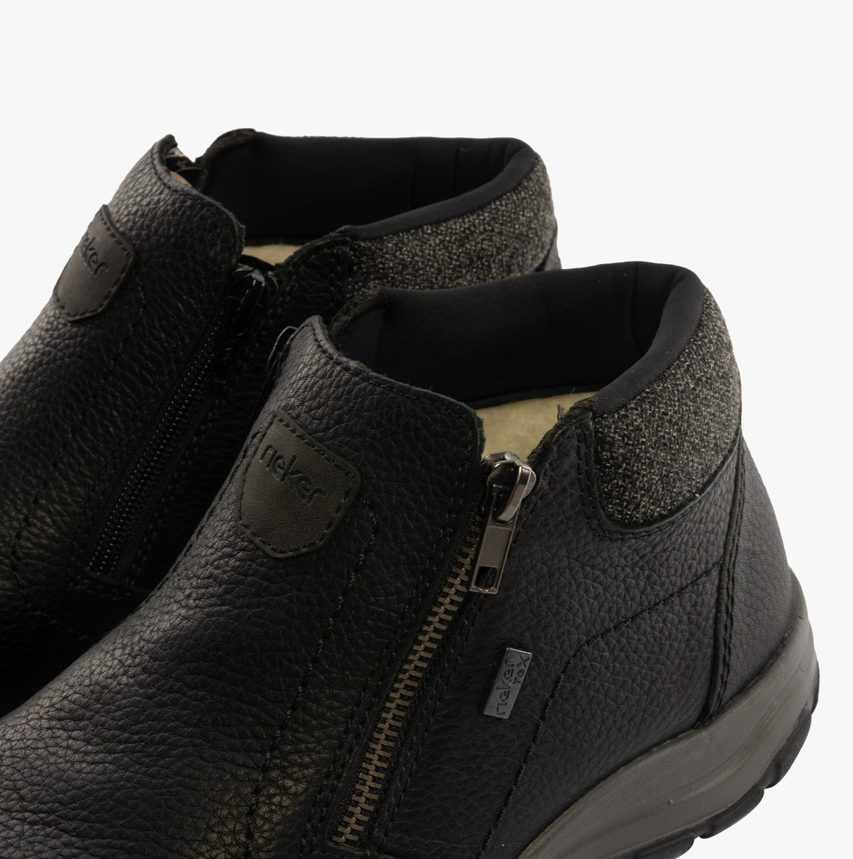 Rieker 03660-00 Mens Boots Black