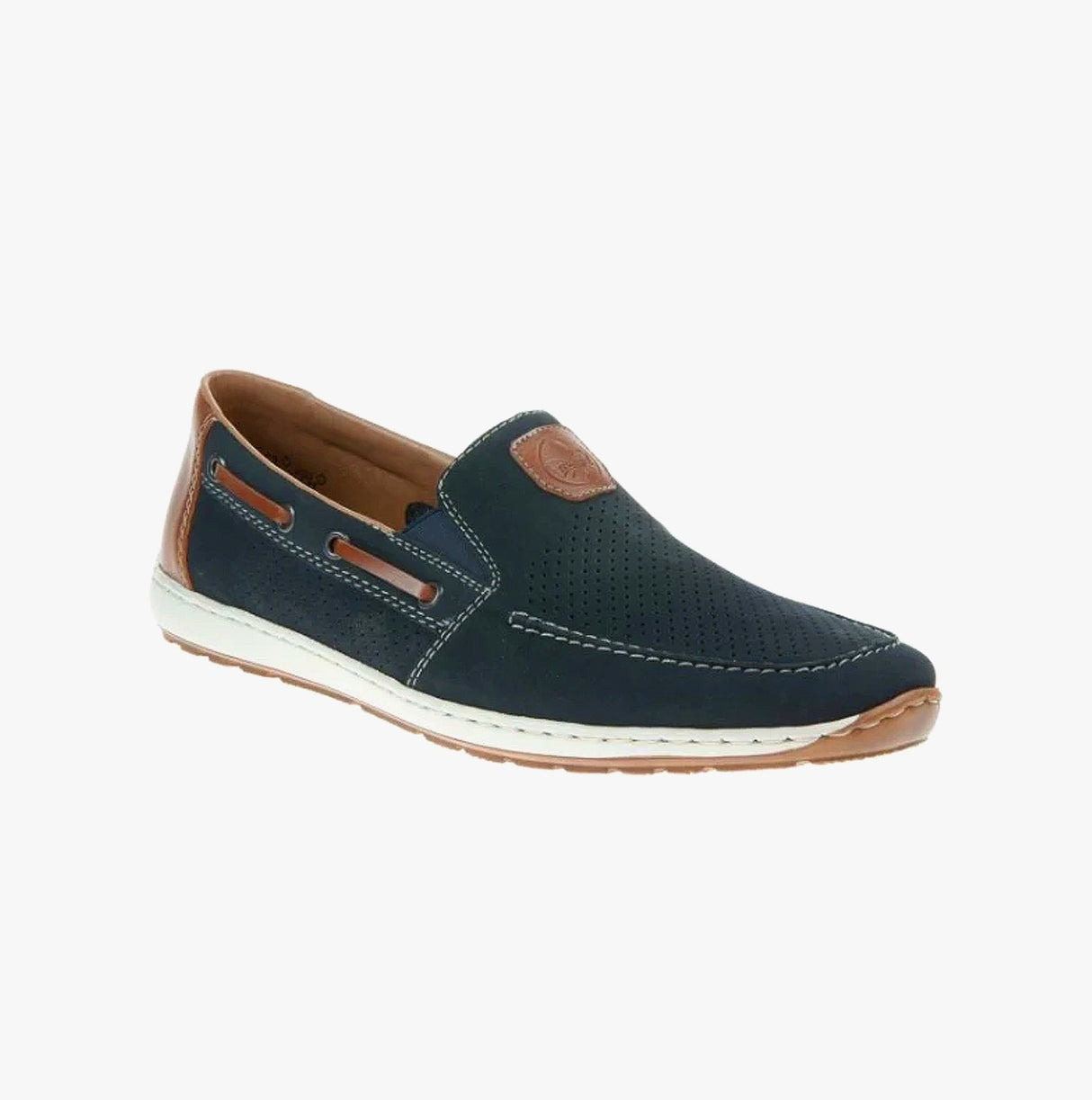 Rieker 08866-15 Mens Shoes Blue