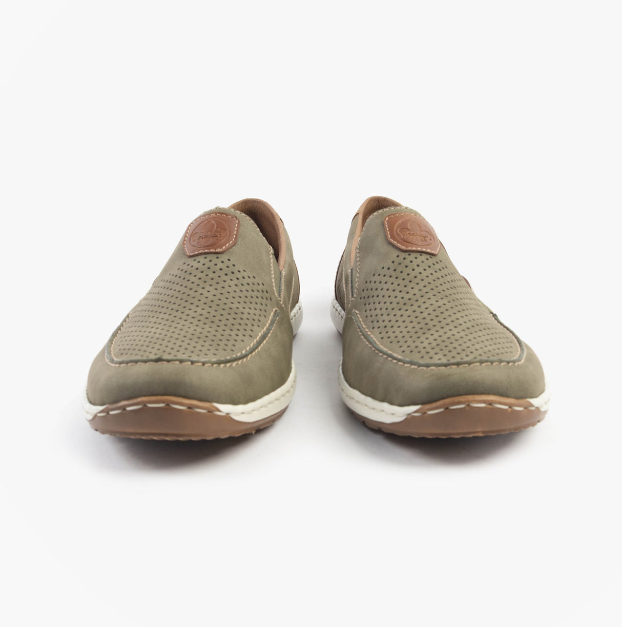 Rieker 08866-54 Mens Shoes Green