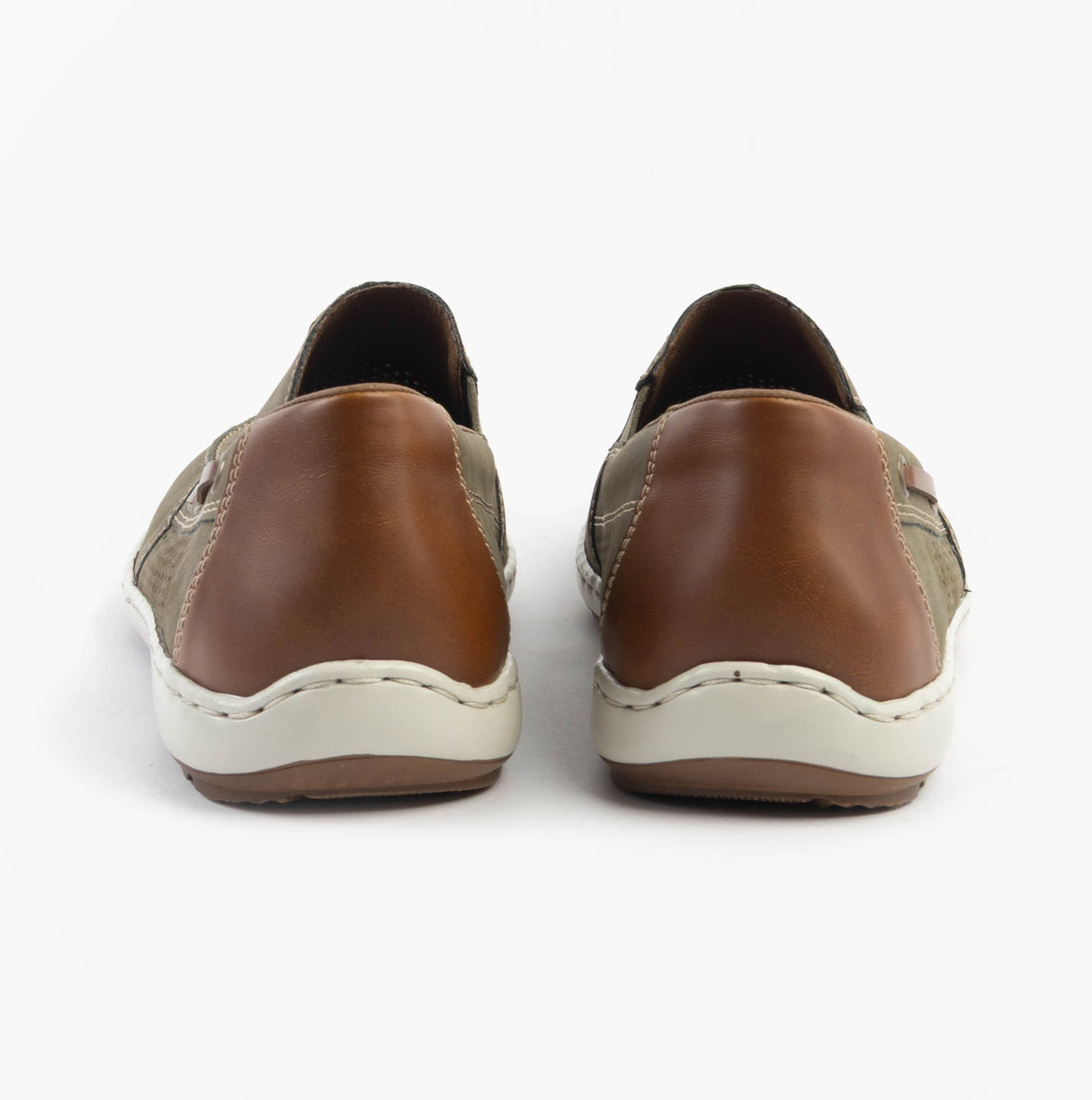 Rieker 08866-54 Mens Shoes Green