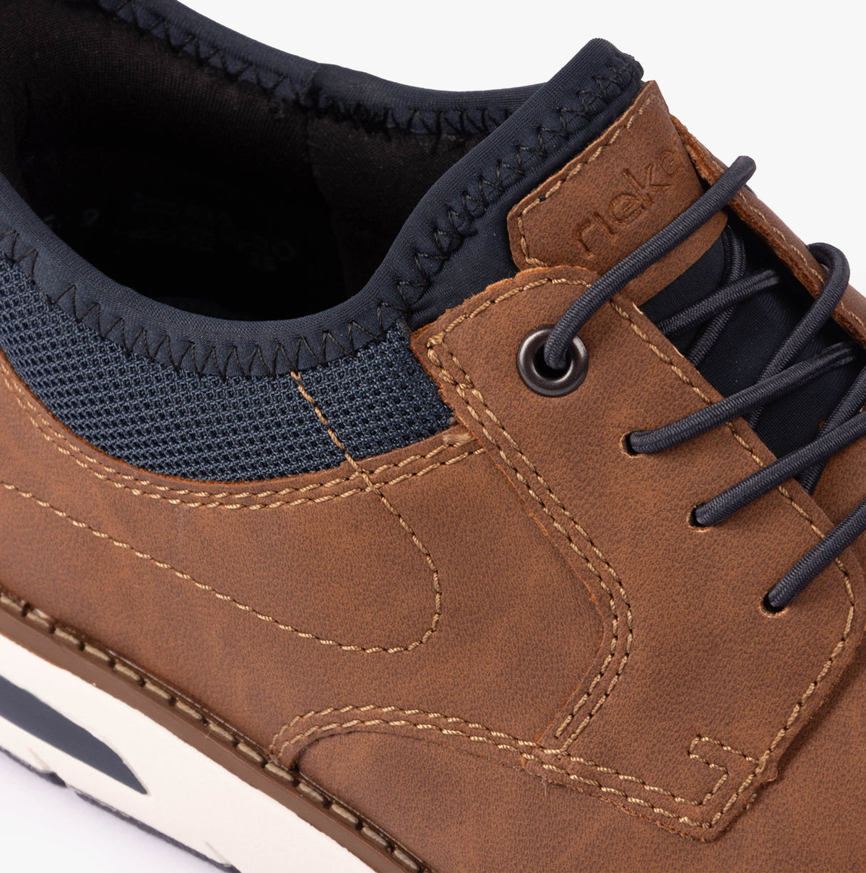 Rieker 11357-24 Mens Shoes Brown