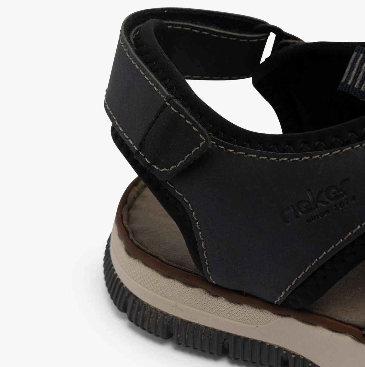 Rieker 25246-14 Mens Sandals Blue