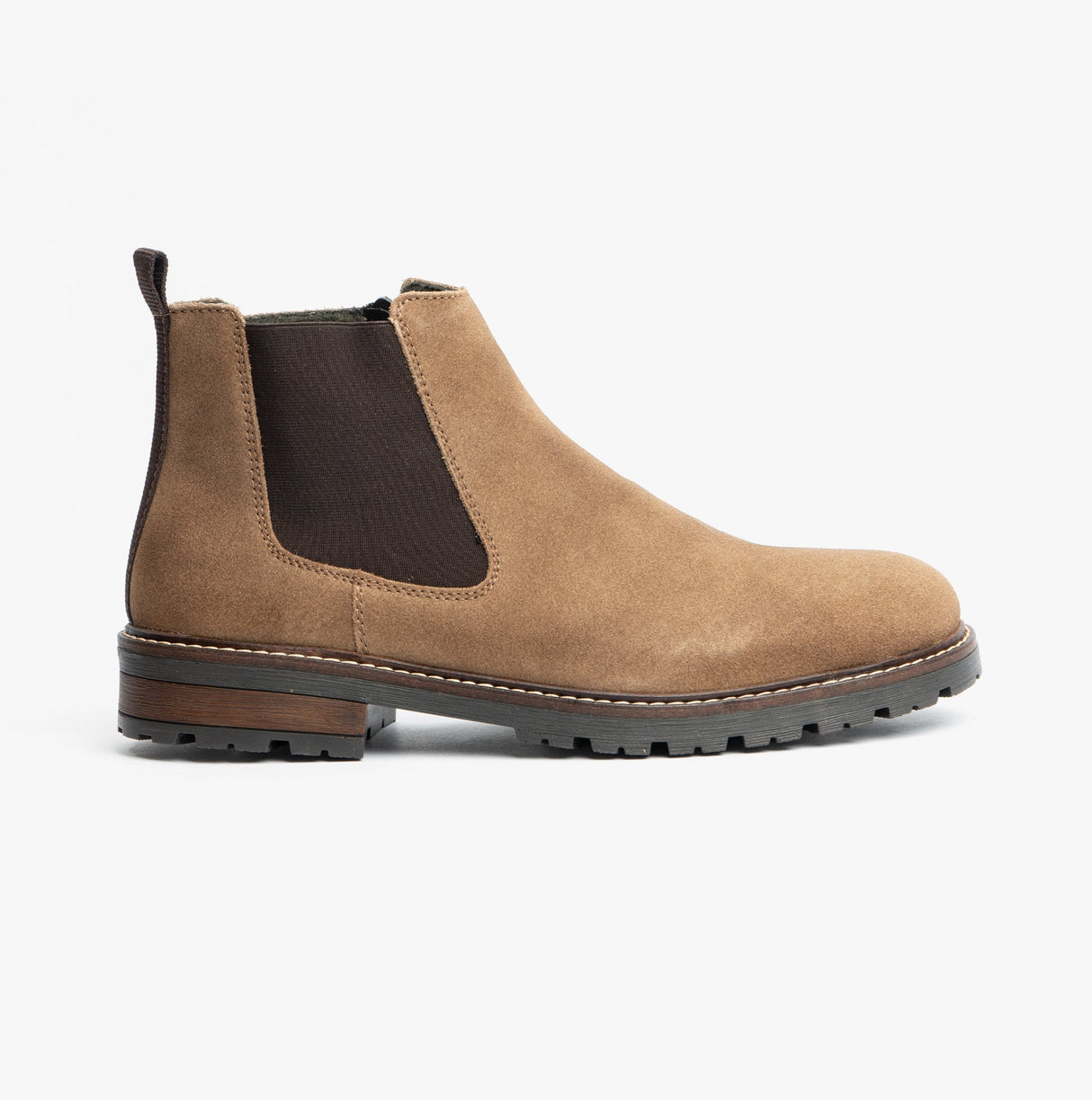 Rieker 32051-64 Mens Ankle Boots Beige