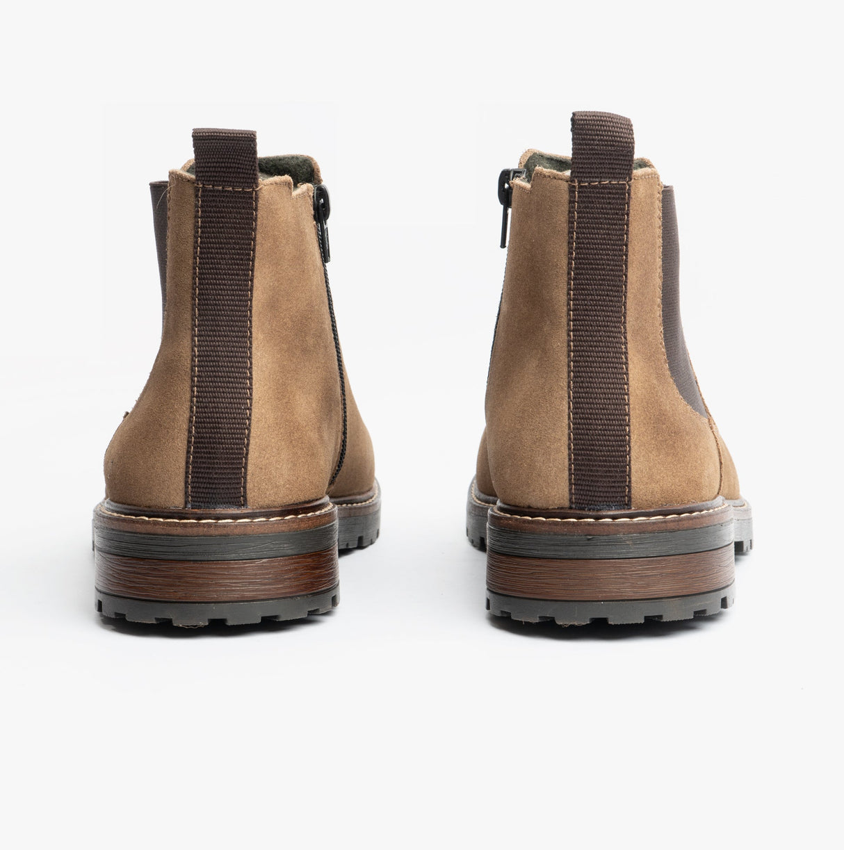 Rieker 32051-64 Mens Ankle Boots Beige