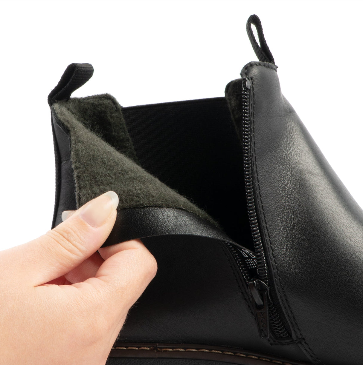 Rieker 33180-00 Mens Boots Black