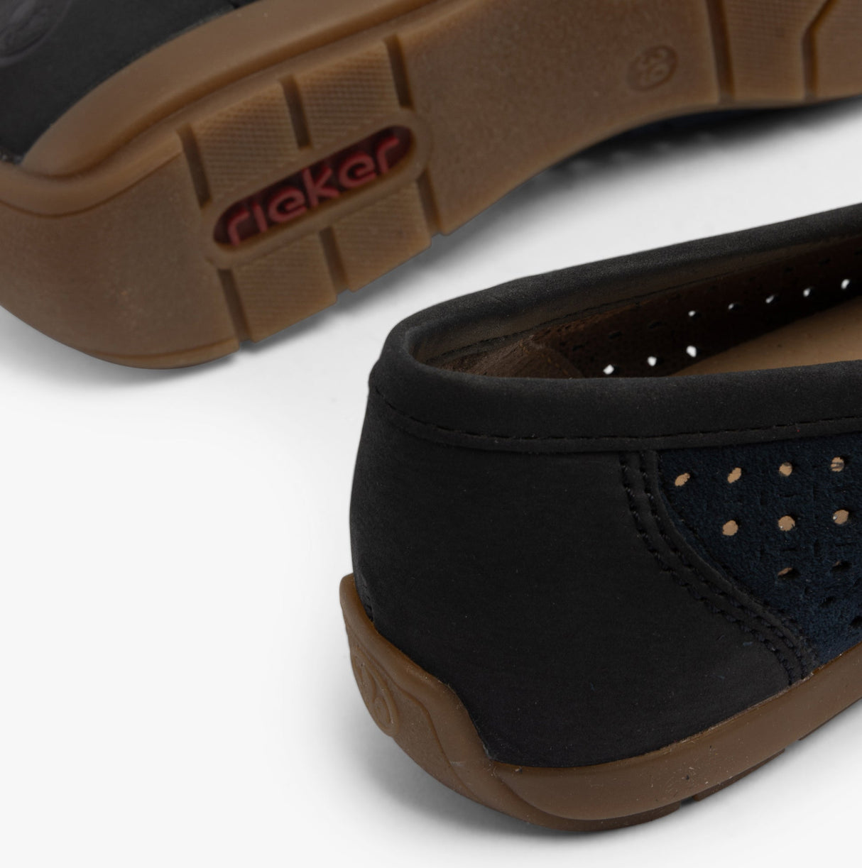 Rieker 40253-14 Womens Shoes Blue