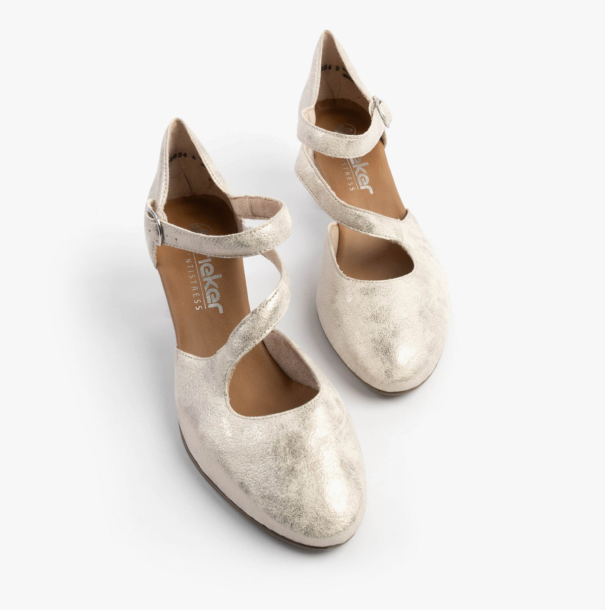 Rieker 41080-60 Womens Shoes Beige