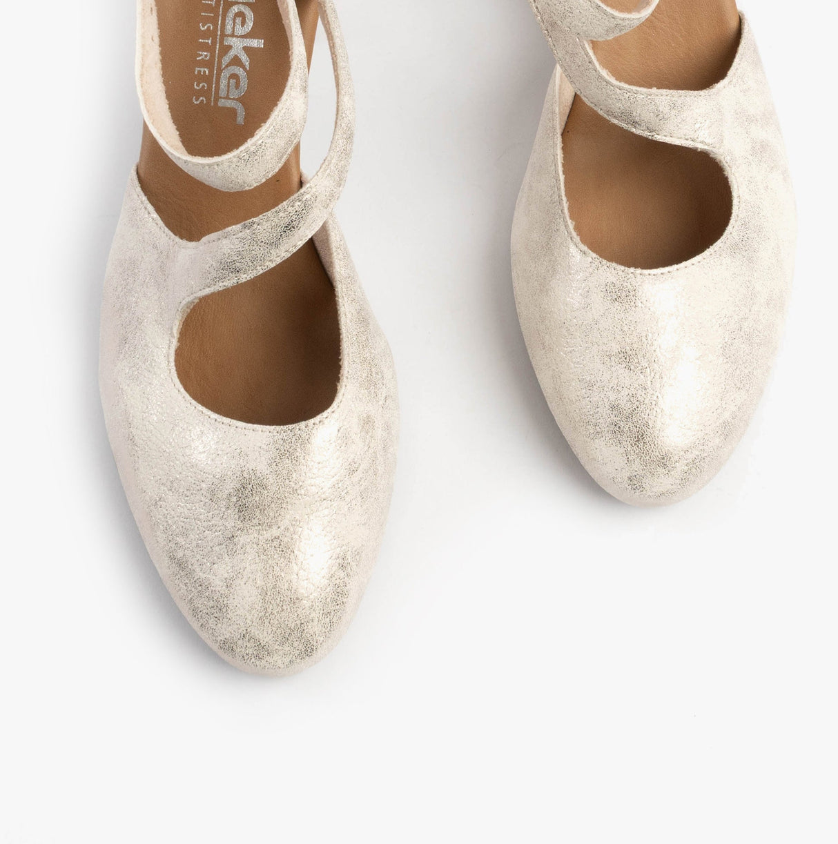 Rieker 41080-60 Womens Shoes Beige