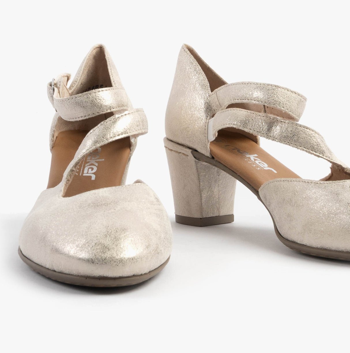 Rieker 41080-60 Womens Shoes Beige