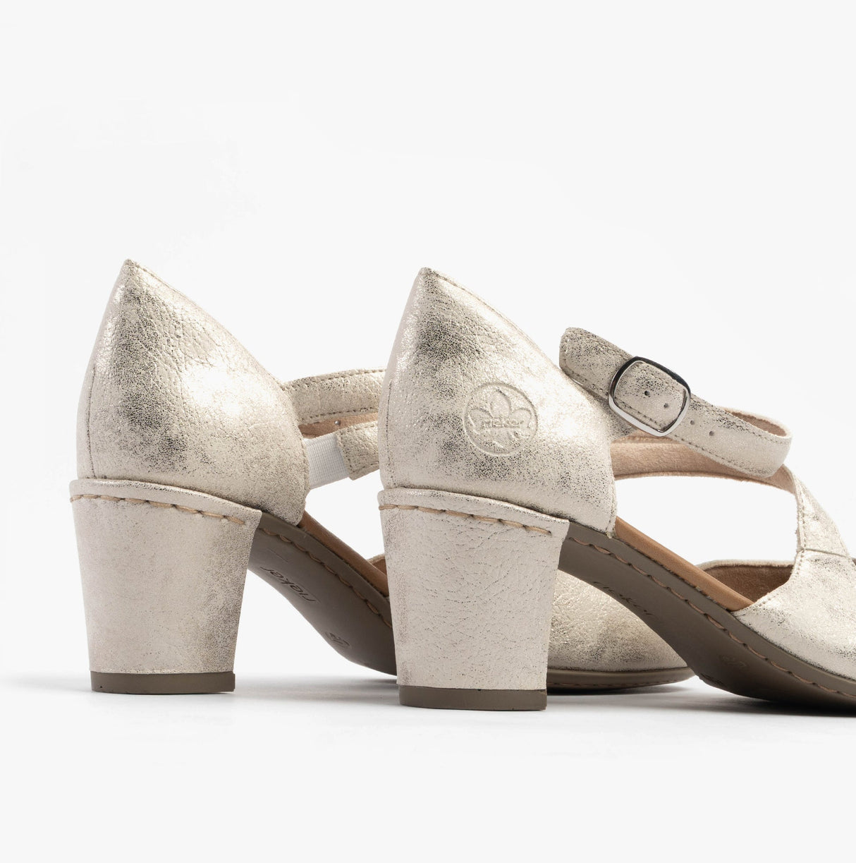 Rieker 41080-60 Womens Shoes Beige