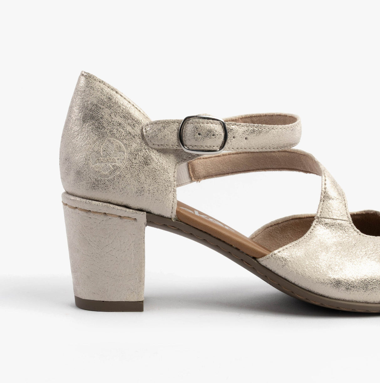 Rieker 41080-60 Womens Shoes Beige