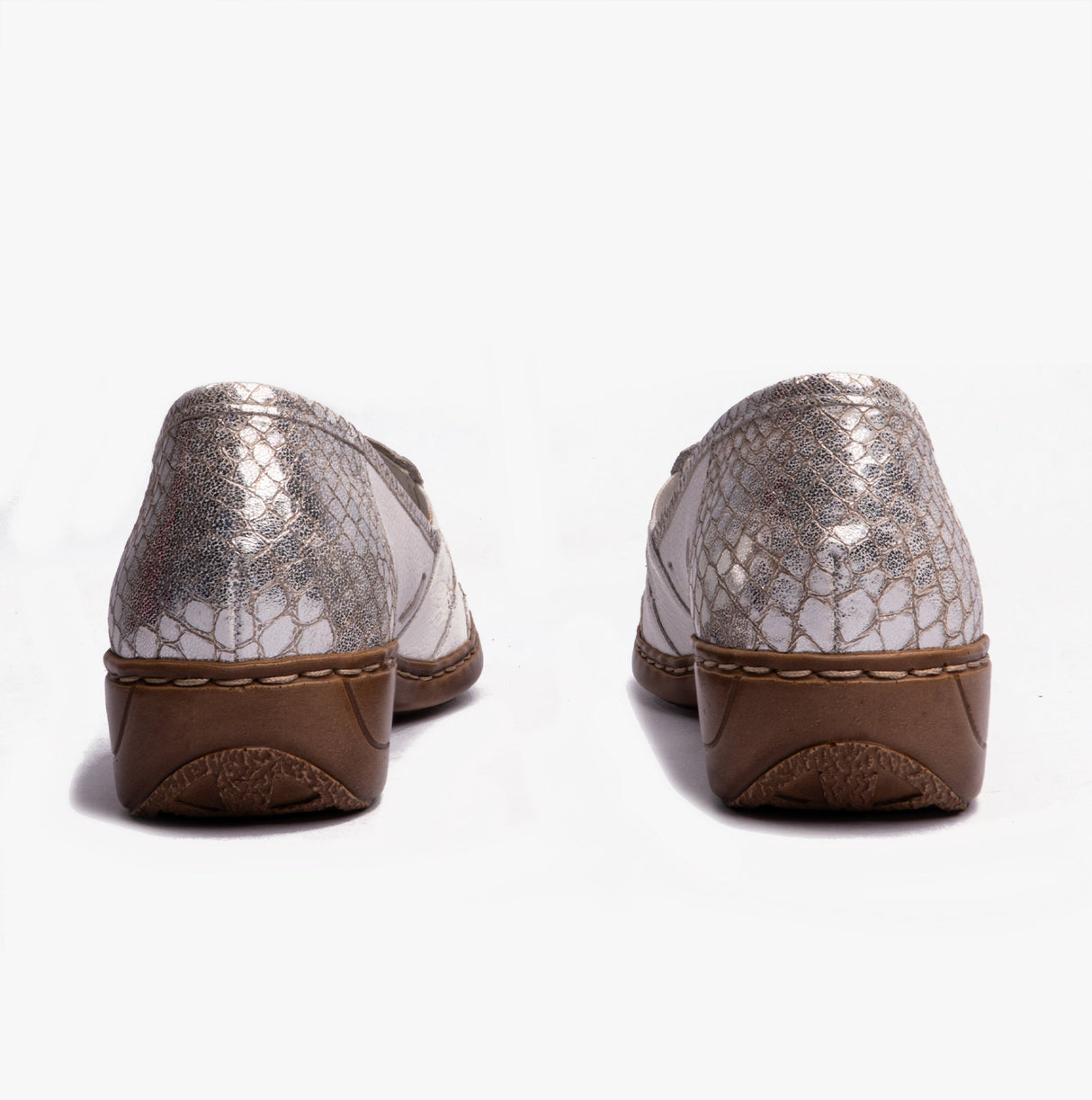 Rieker 41385-80 Womens Shoes White