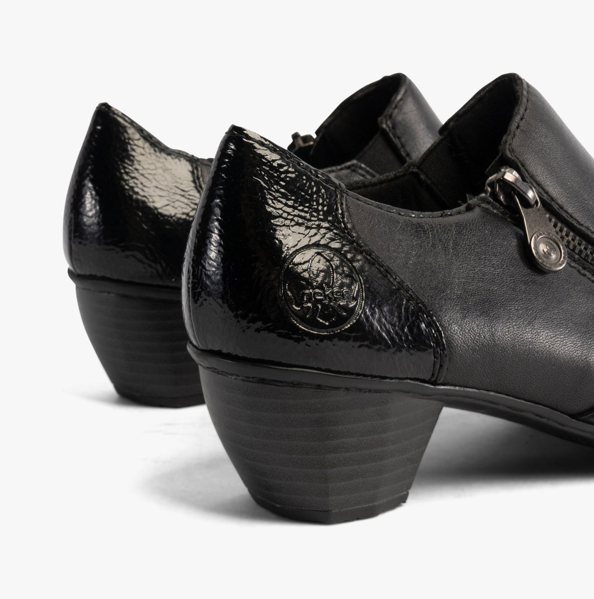 Rieker 41757-00 Womens Shoes Black