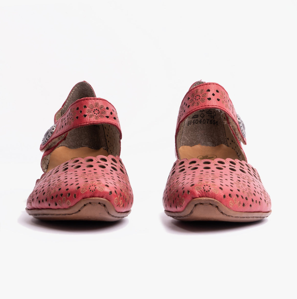 Rieker 43753-33 Womens Shoes Red