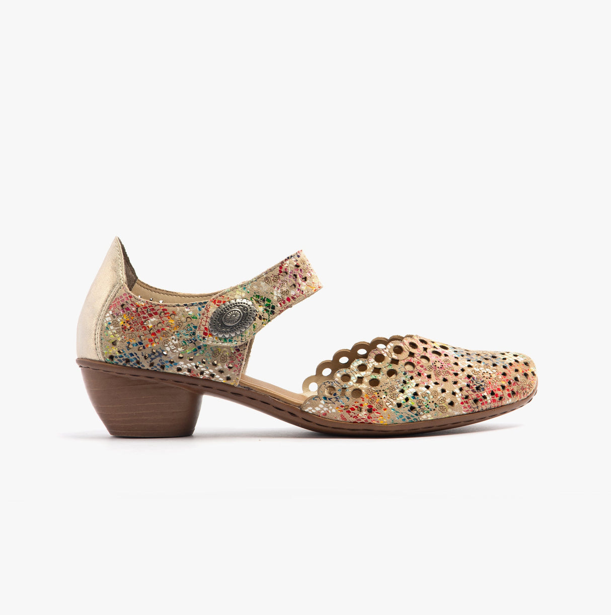 Rieker 43753-91 Womens Shoes Multi