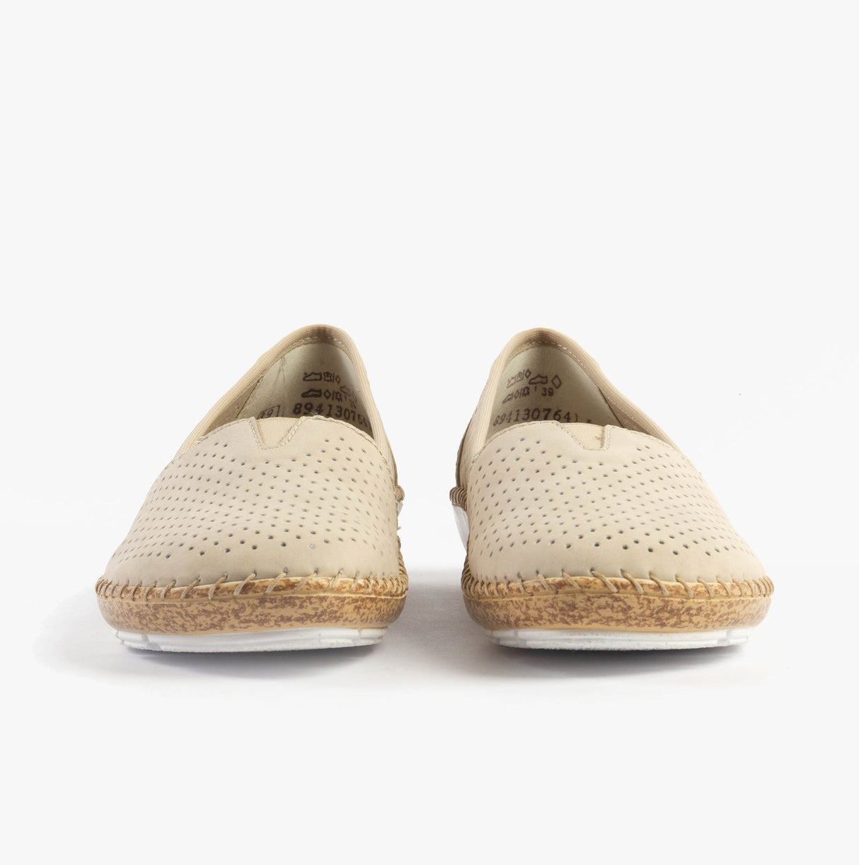 Rieker 44854-60 Womens Shoes Beige