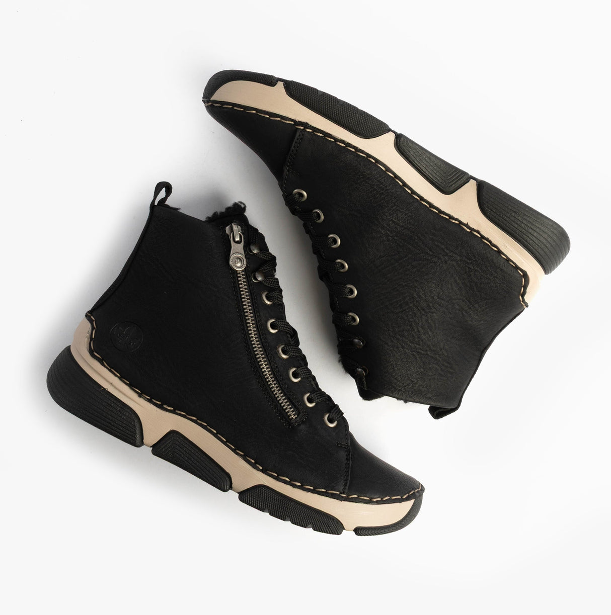 Rieker 45920-01 Womens Boots Black