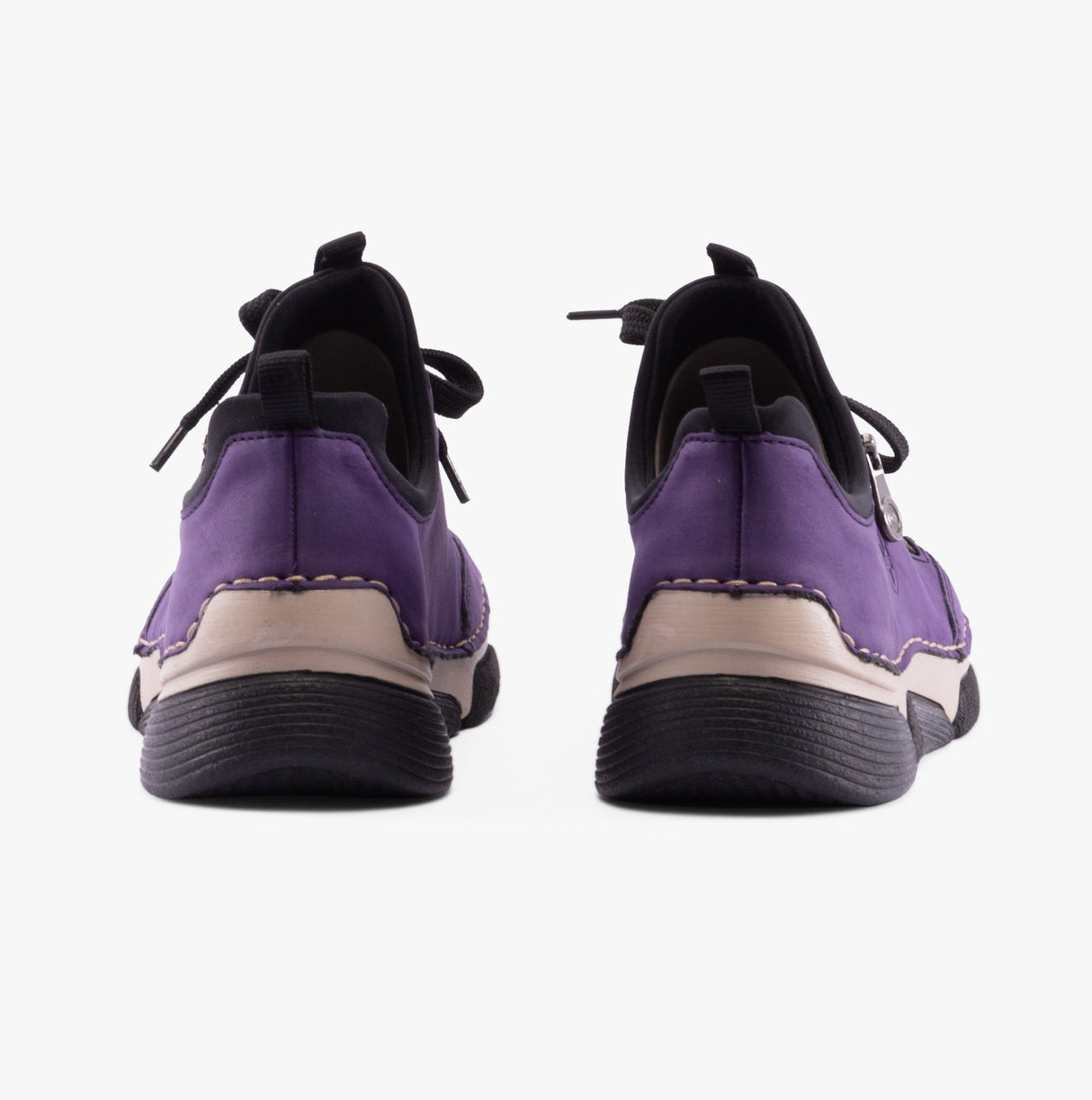 Rieker 45973-30 Womens Shoes Purple