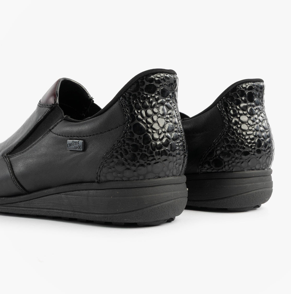 Rieker 47253-00 Womens Shoes Black