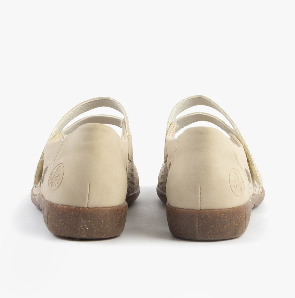 Rieker 47675-60 Womens Shoes Beige