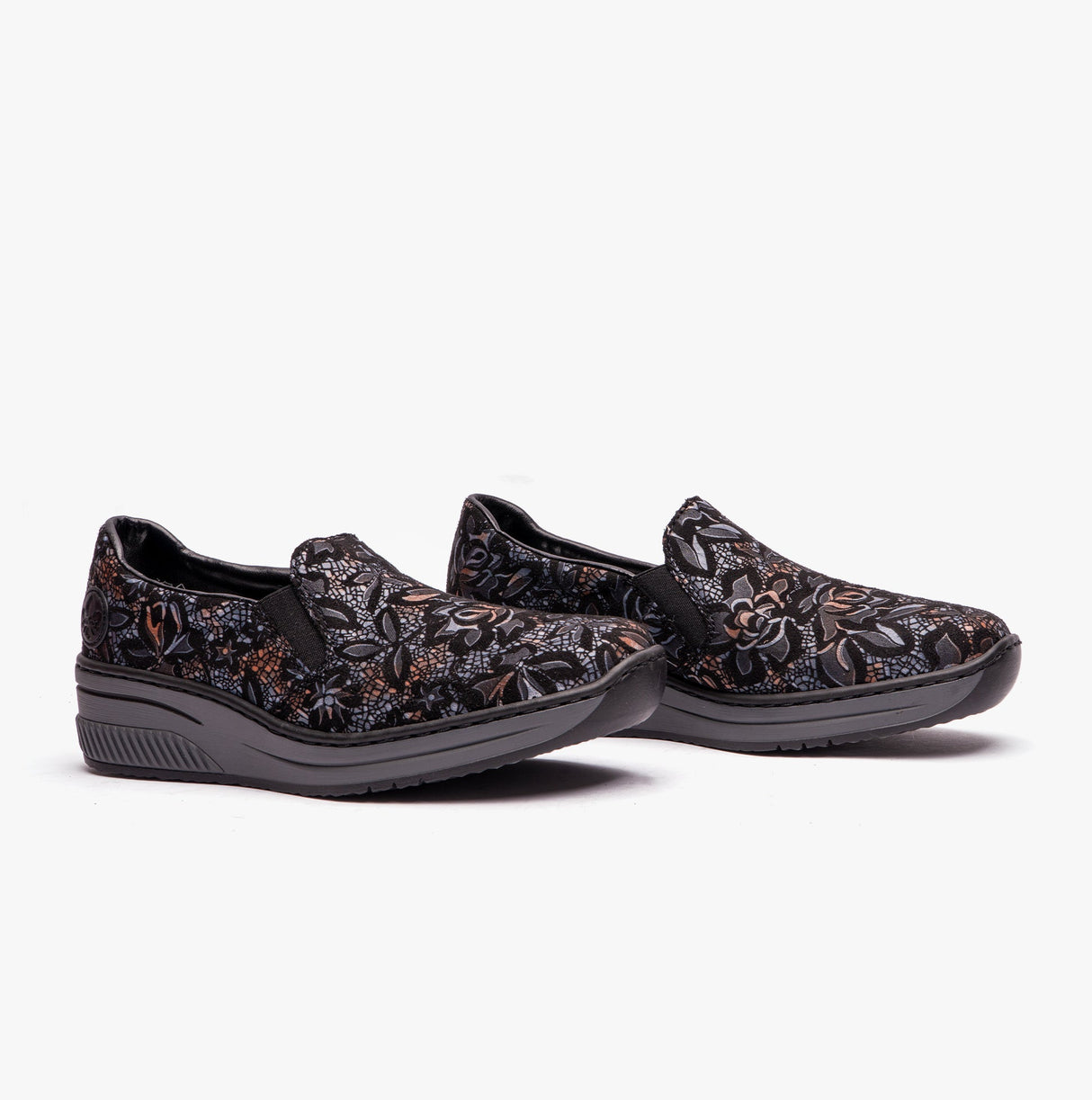 Rieker 48752-90 Womens Shoes Black