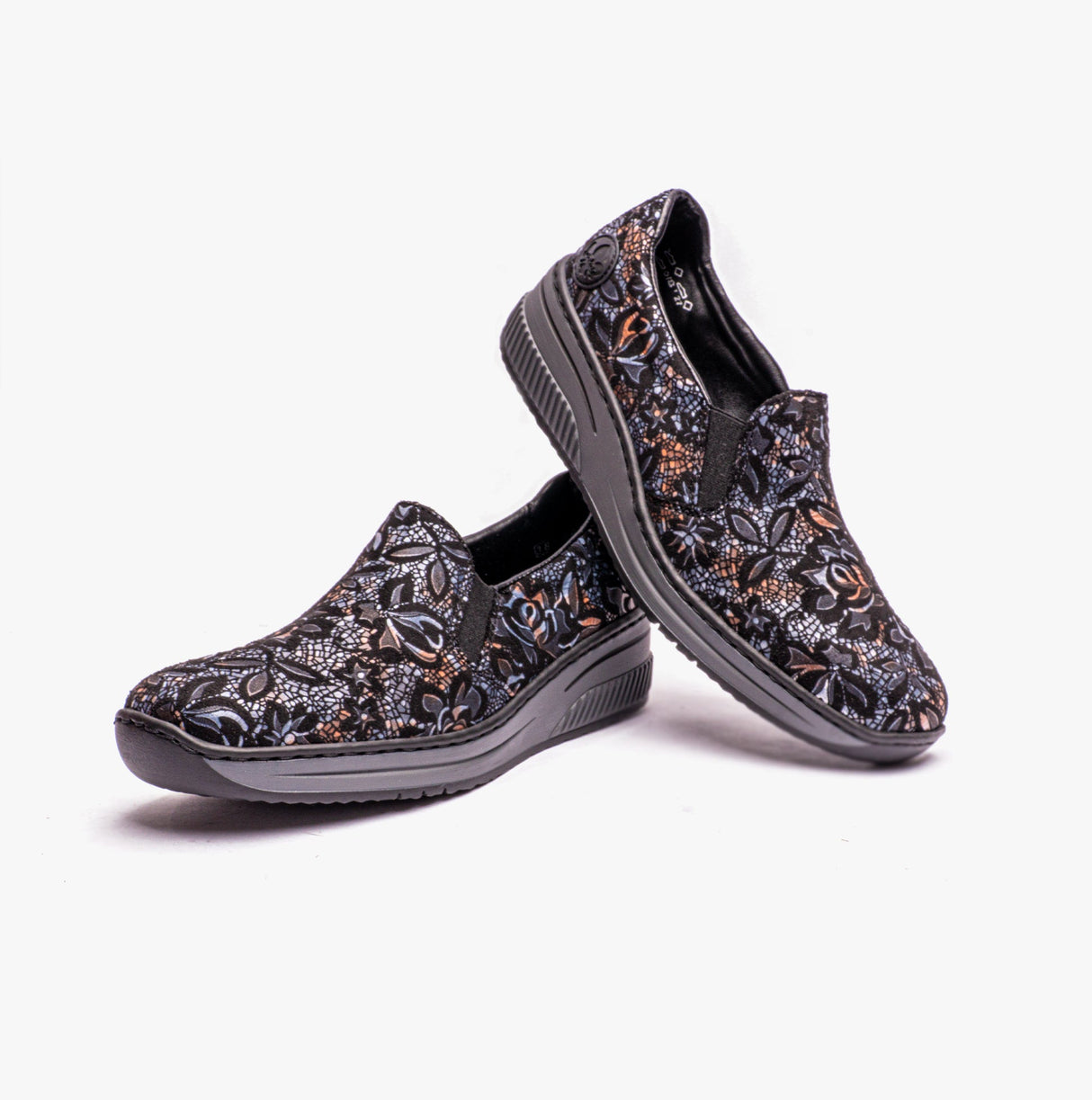 Rieker 48752-90 Womens Shoes Black