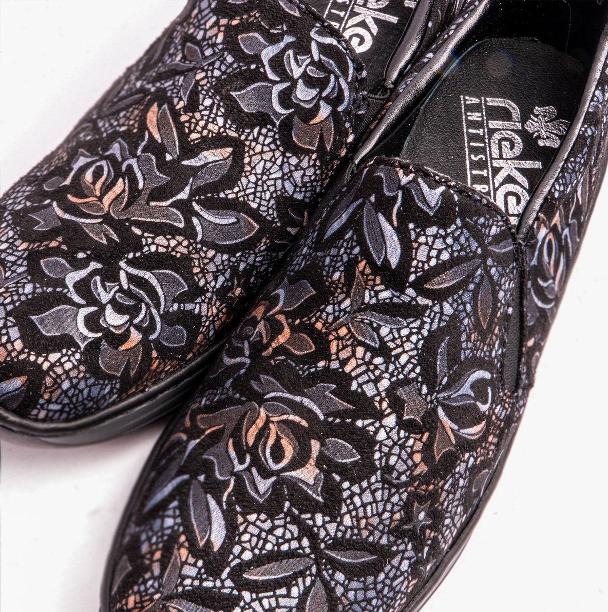 Rieker 48752-90 Womens Shoes Black