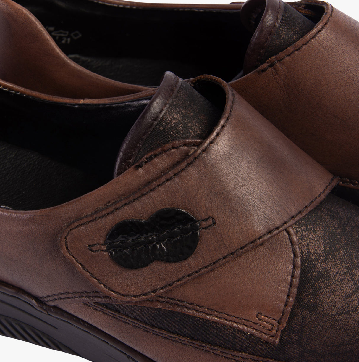 Rieker 487C0-25 Womens Shoes Brown