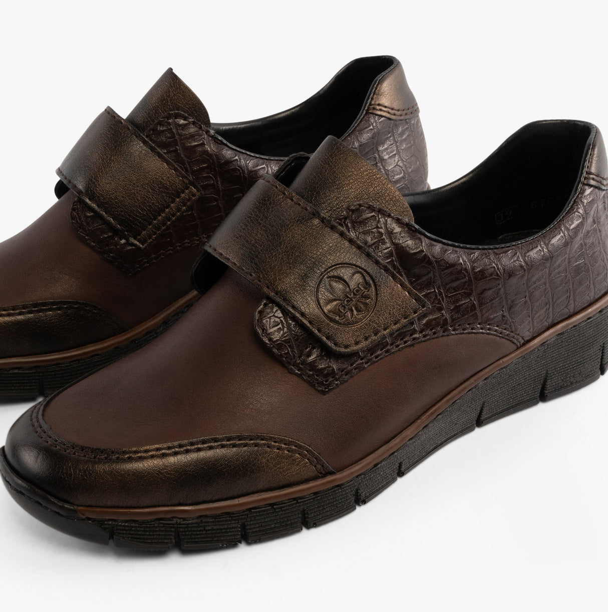 Rieker 53750-25 Womens Shoes Brown