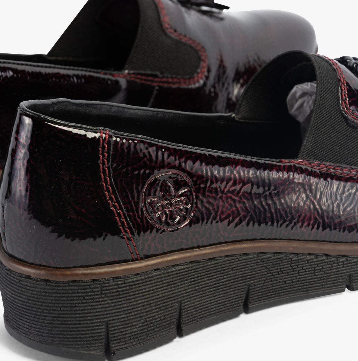 Rieker 53751-35 Womens Shoes Red