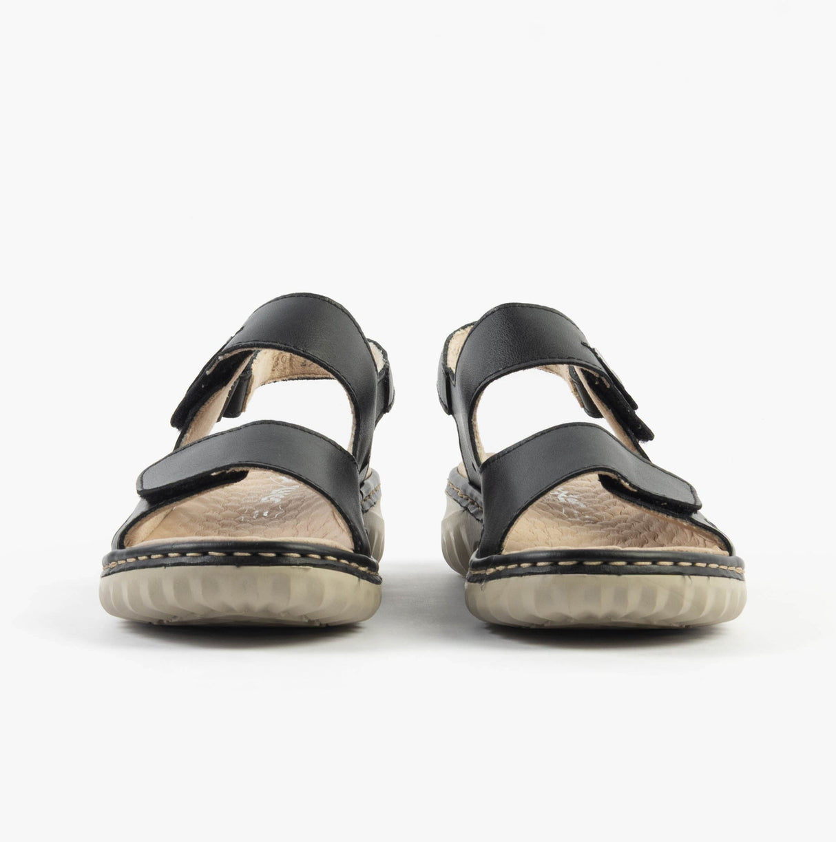 Rieker 60462-00 Womens Sandals Black