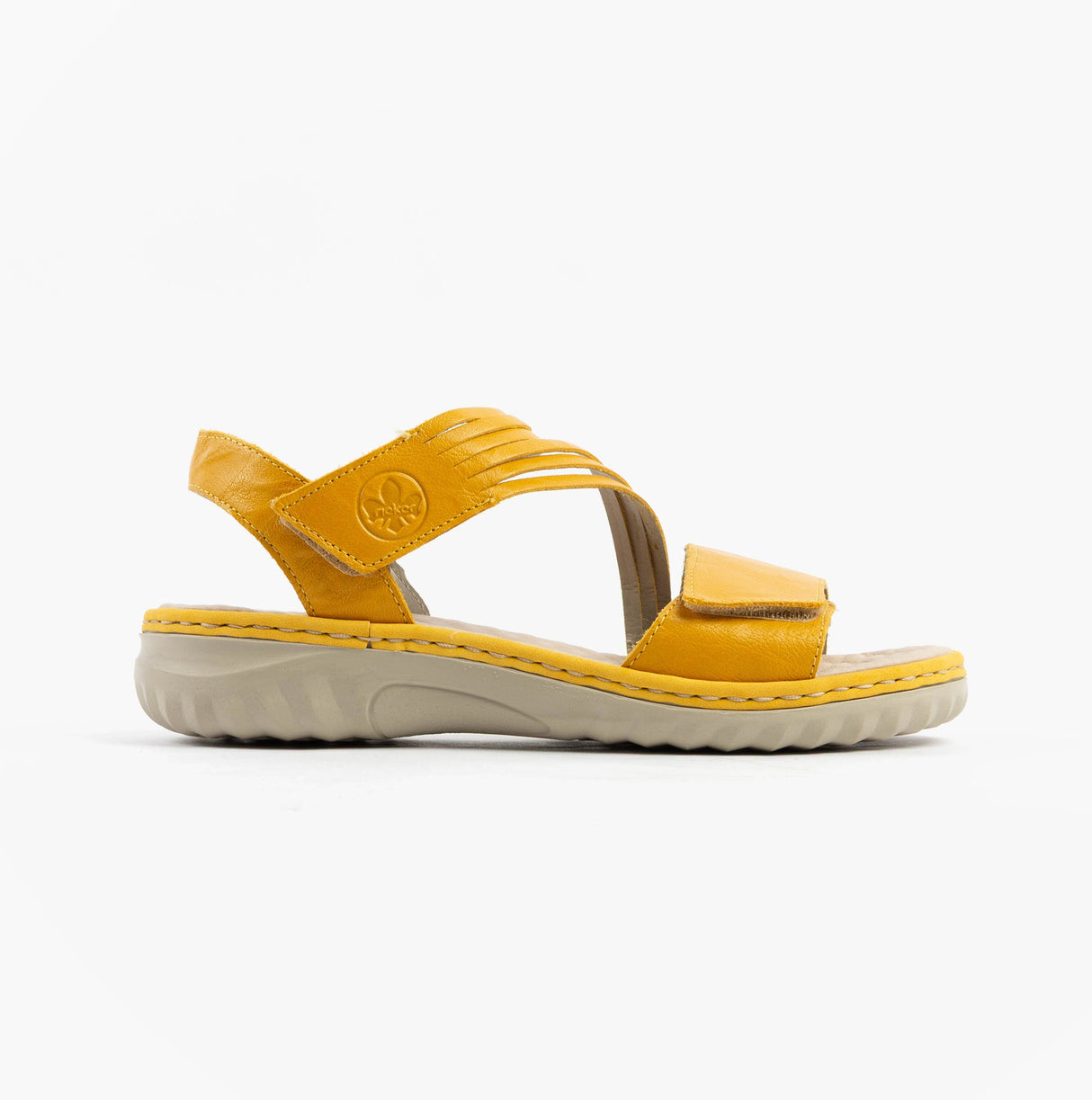 Rieker 60464-68 Womens Sandals Yellow