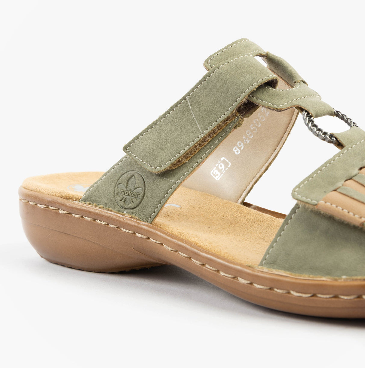 Rieker 60881-52 Womens Sandals Green