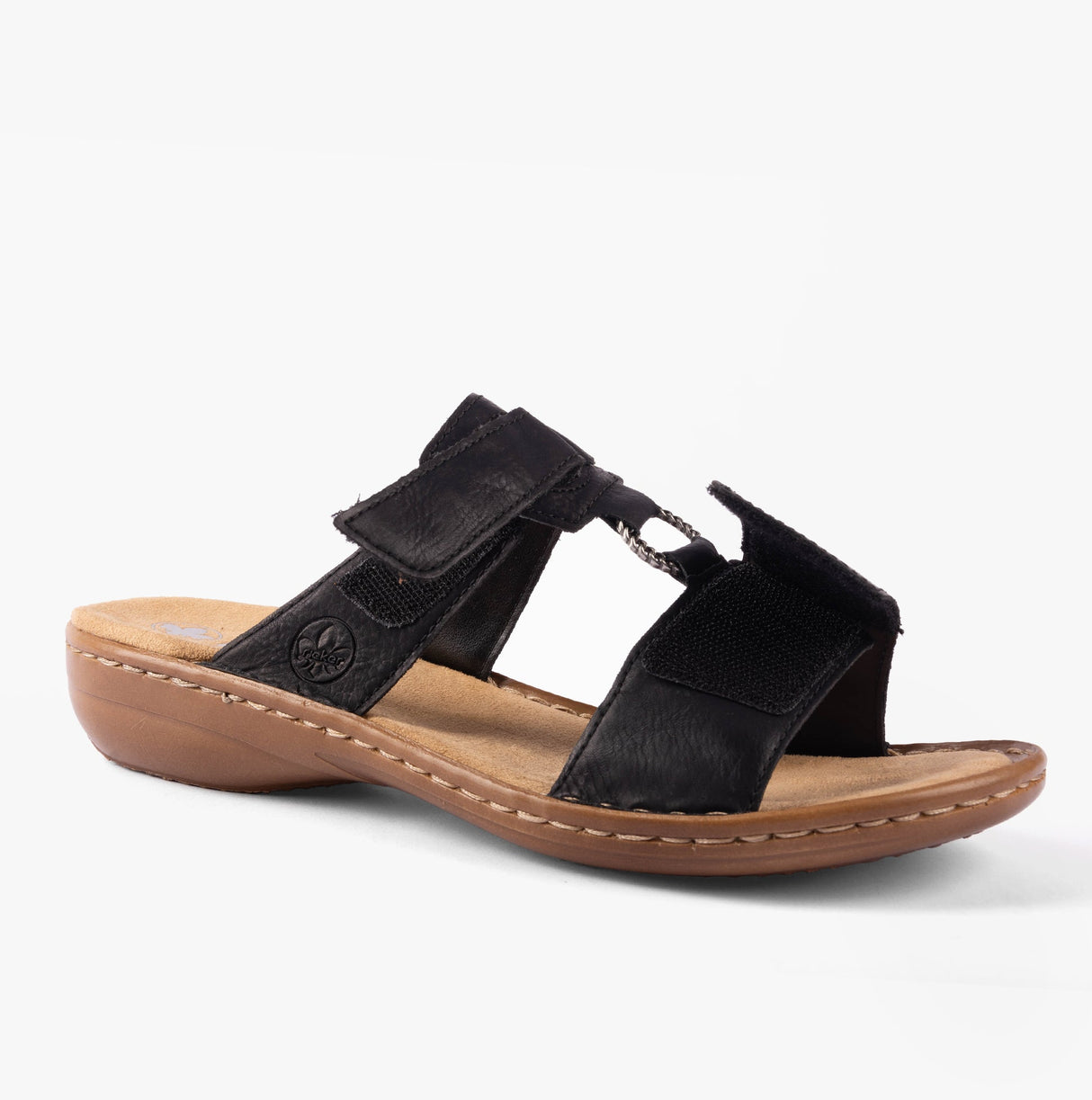 Rieker 60885-00 Womens Sandals Black