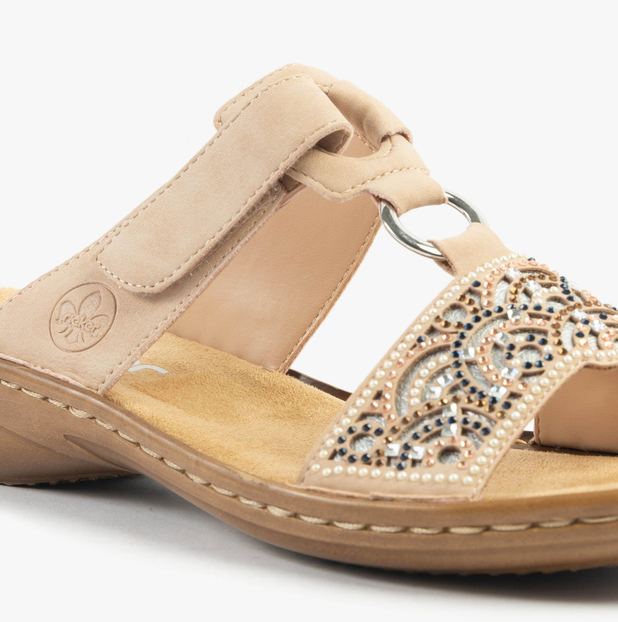 Rieker 608K2-31 Womens Sandals Pink