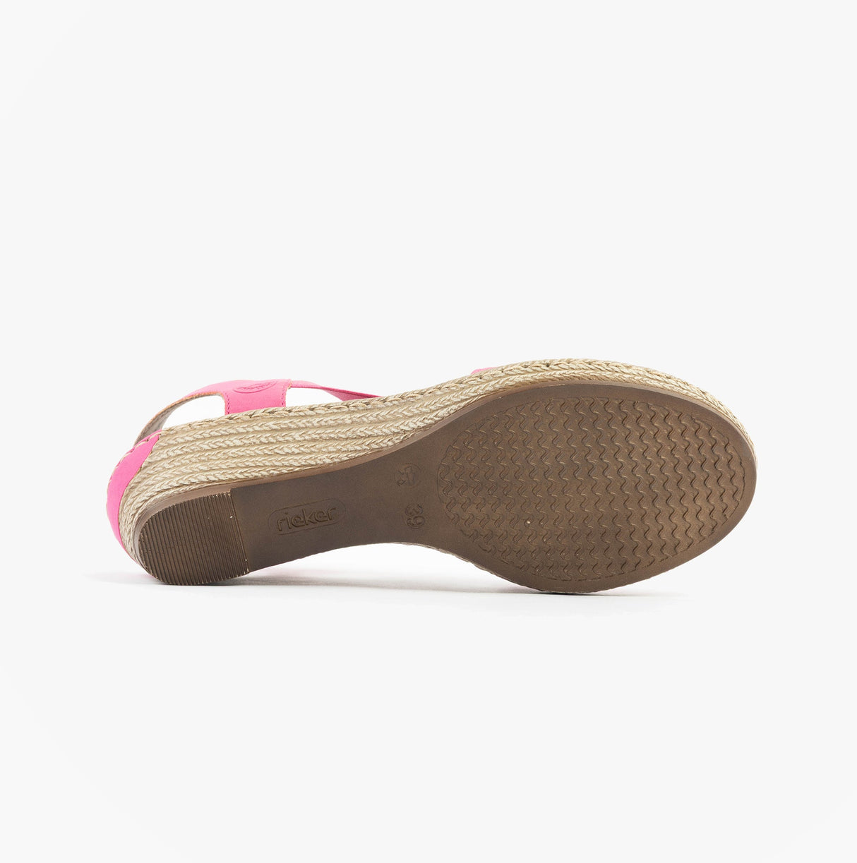 Rieker 624H6-32 Womens Sandals Pink