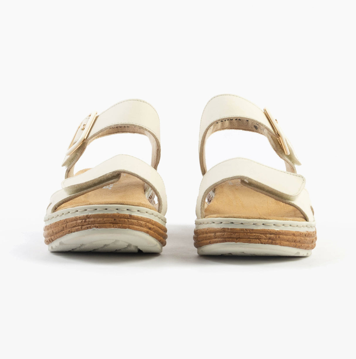 Rieker 62760-60 Womens Sandals Beige