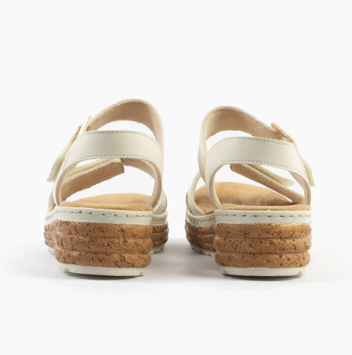 Rieker 62760-60 Womens Sandals Beige