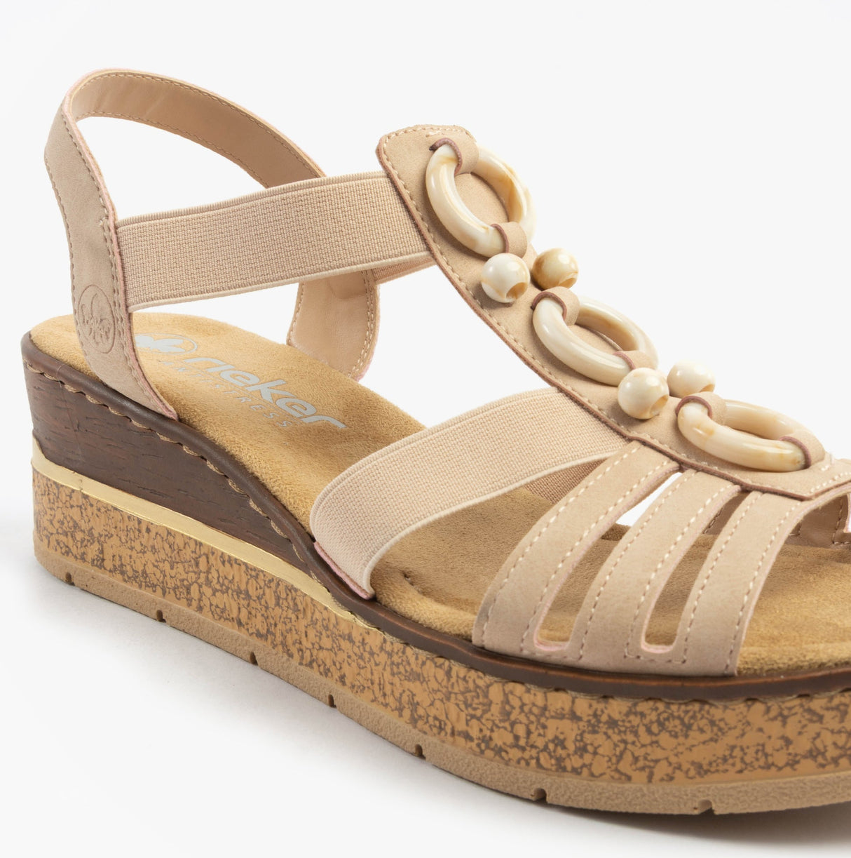 Rieker 63778-31 Womens Sandals Pink