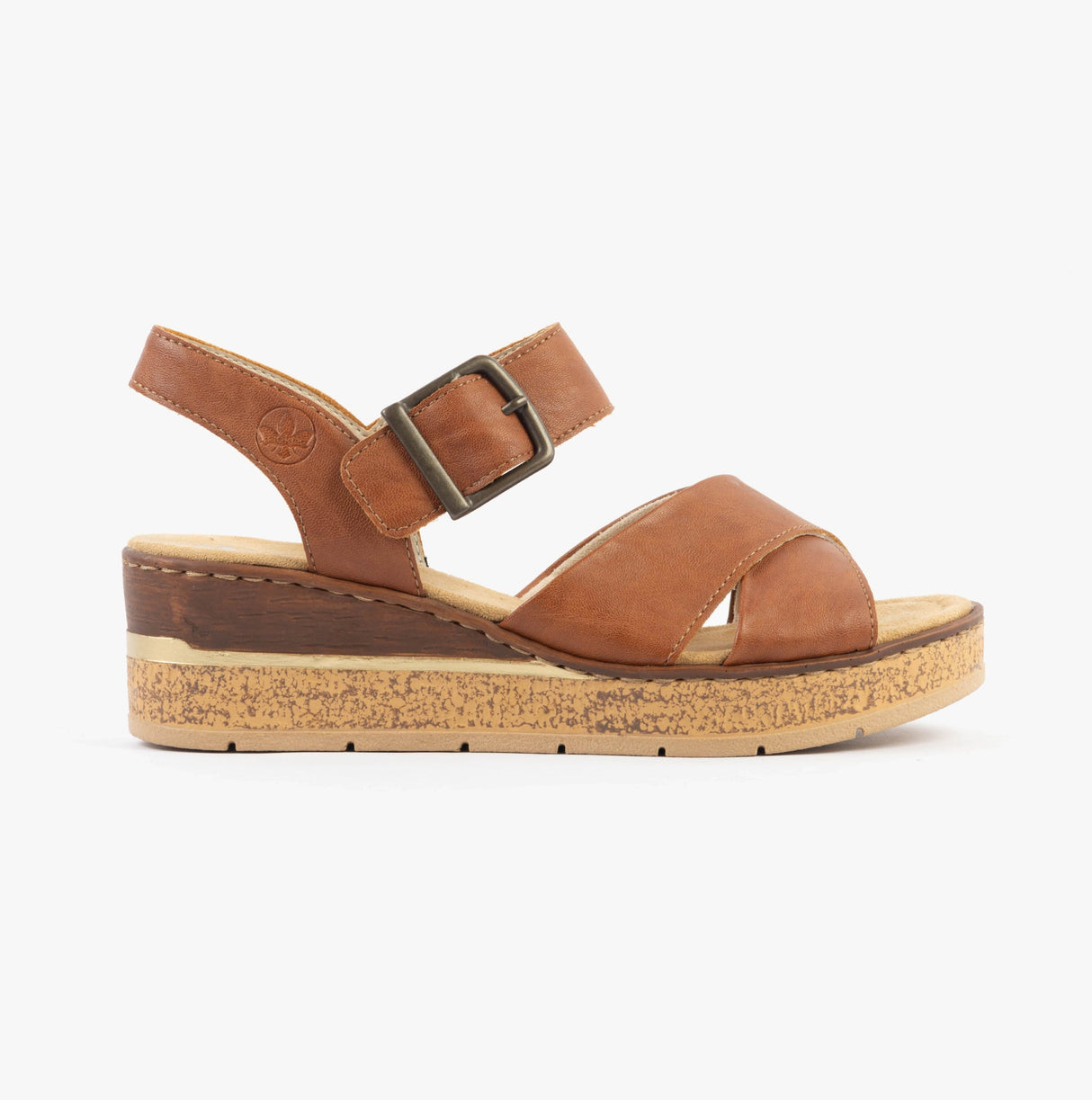 Rieker 63795-22 Womens Sandals Brown