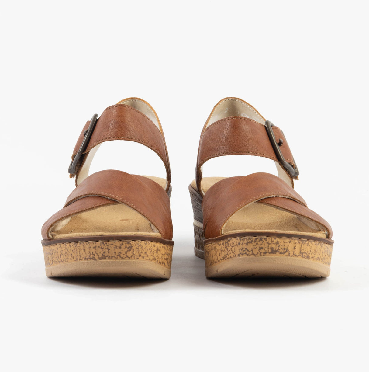 Rieker 63795-22 Womens Sandals Brown