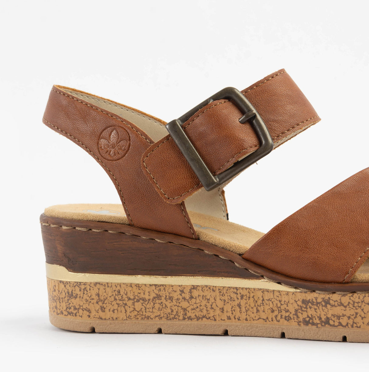 Rieker 63795-22 Womens Sandals Brown