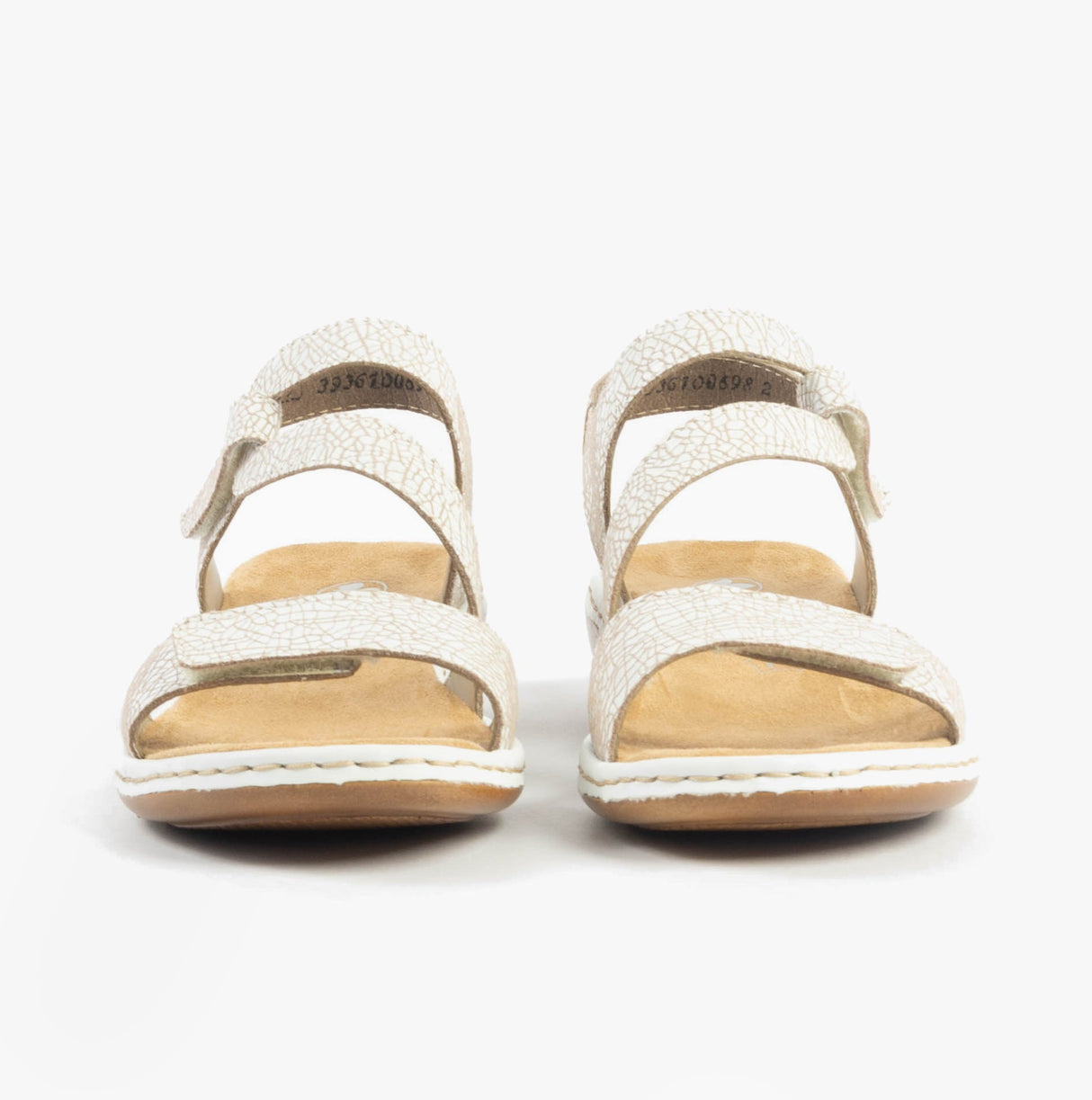 Rieker 659C7-81 Womens Sandals White