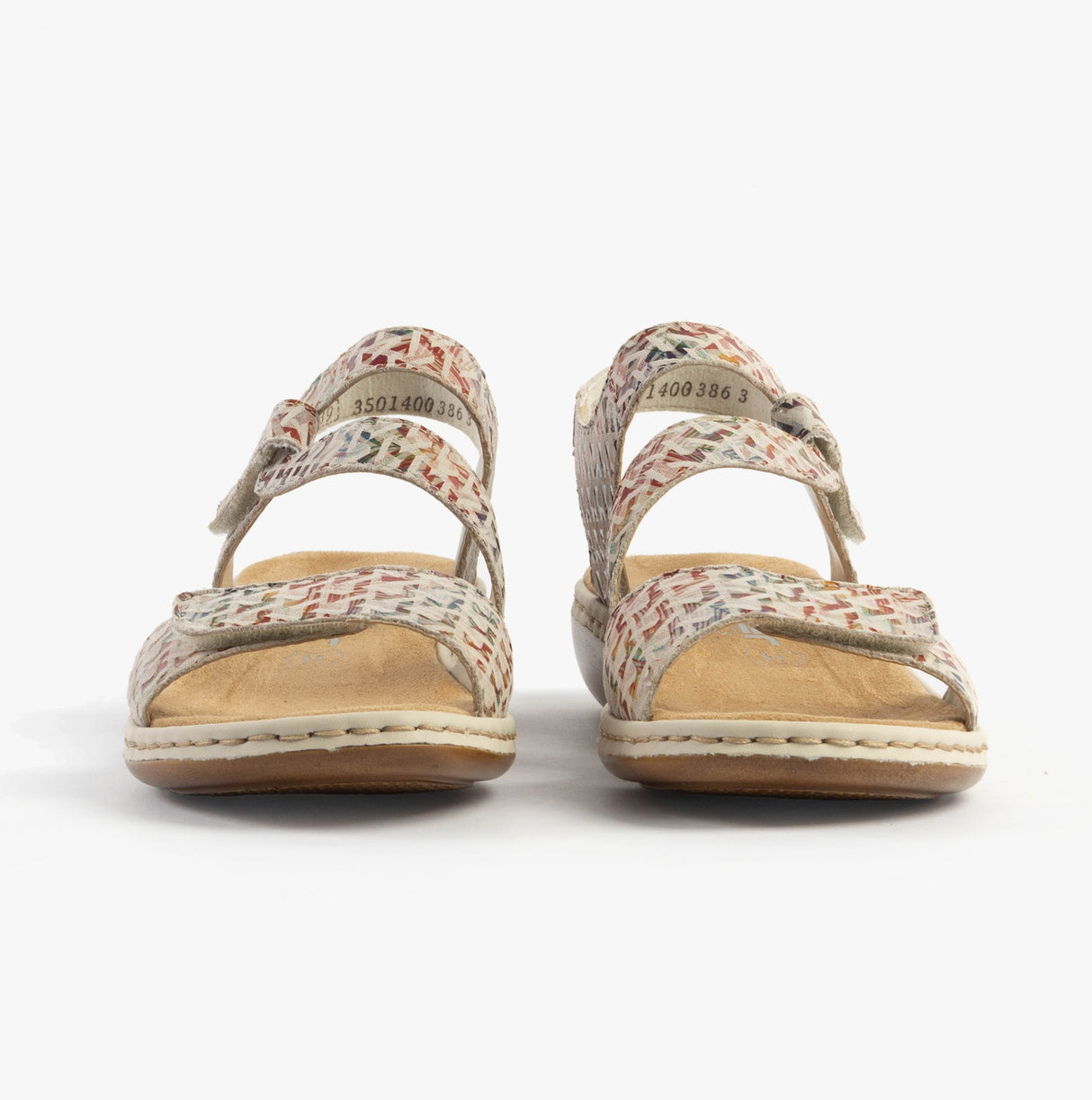 Rieker 659C7-94 Womens Sandals Multi