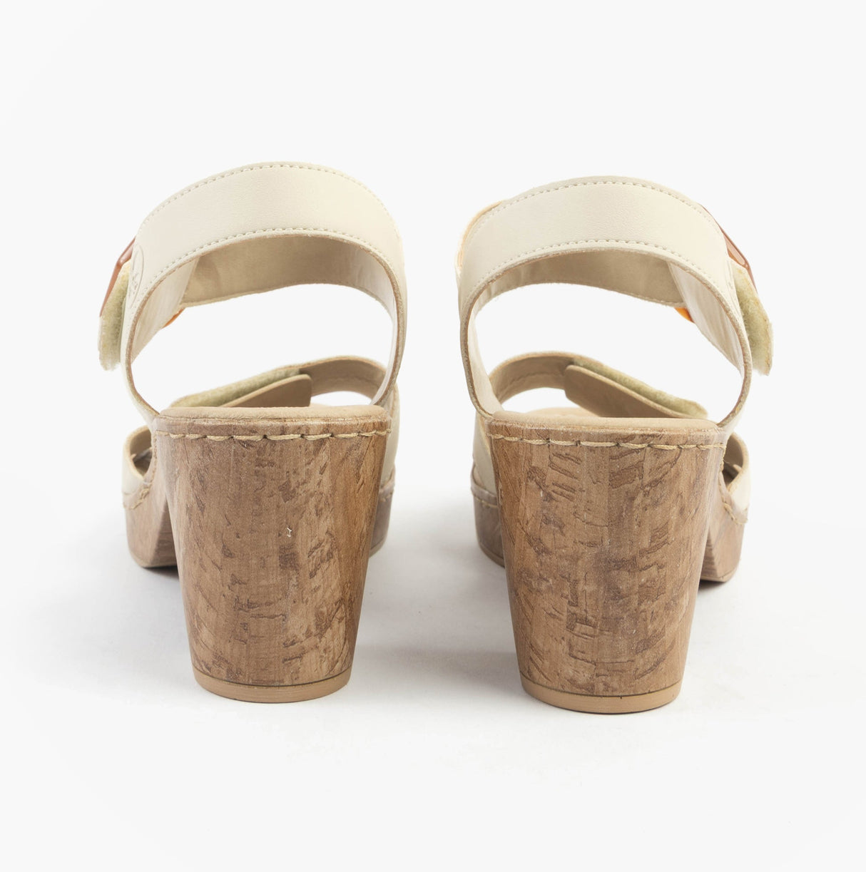 Rieker 66876-60 Womens Sandals Beige