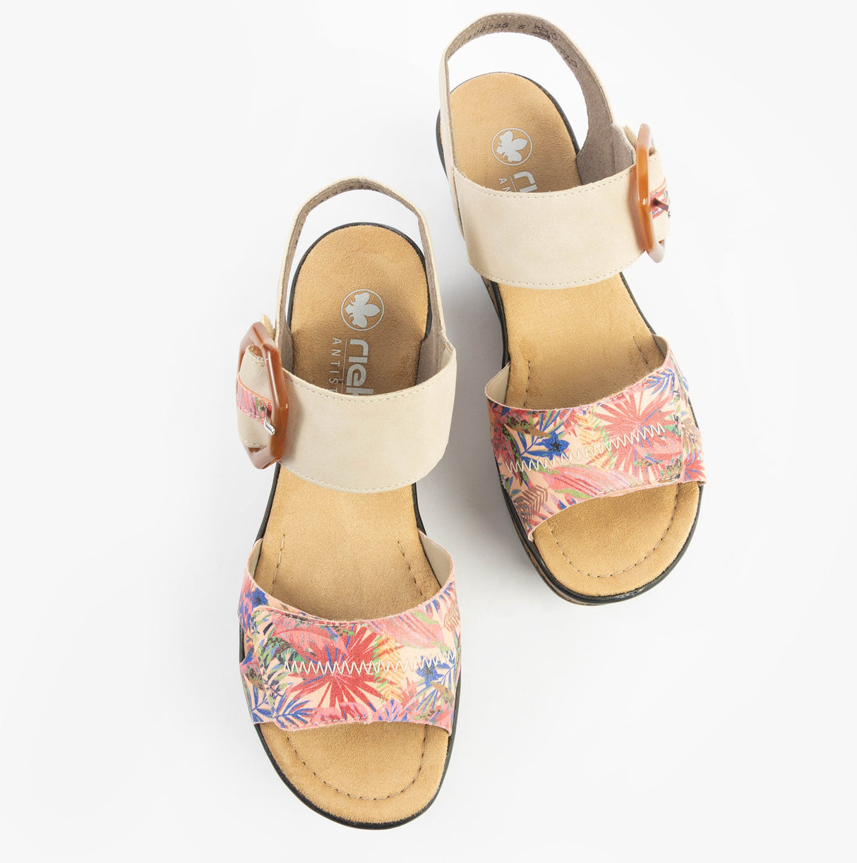 Rieker 68176-91 Womens Sandals Multi