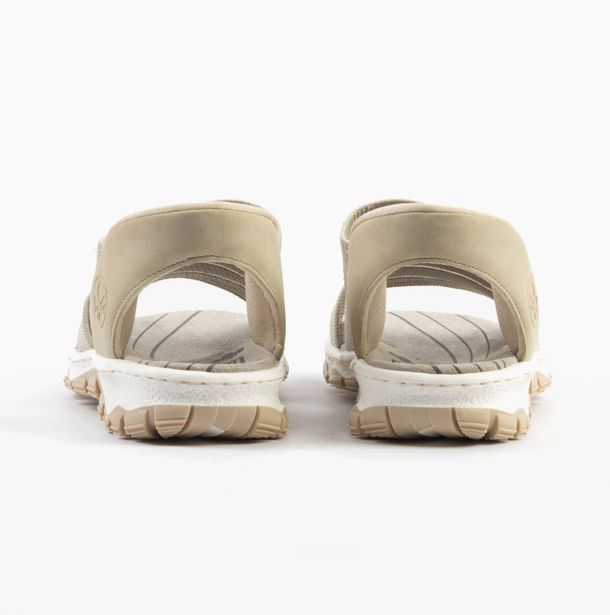 Rieker 68895-64 Womens Sandals Beige