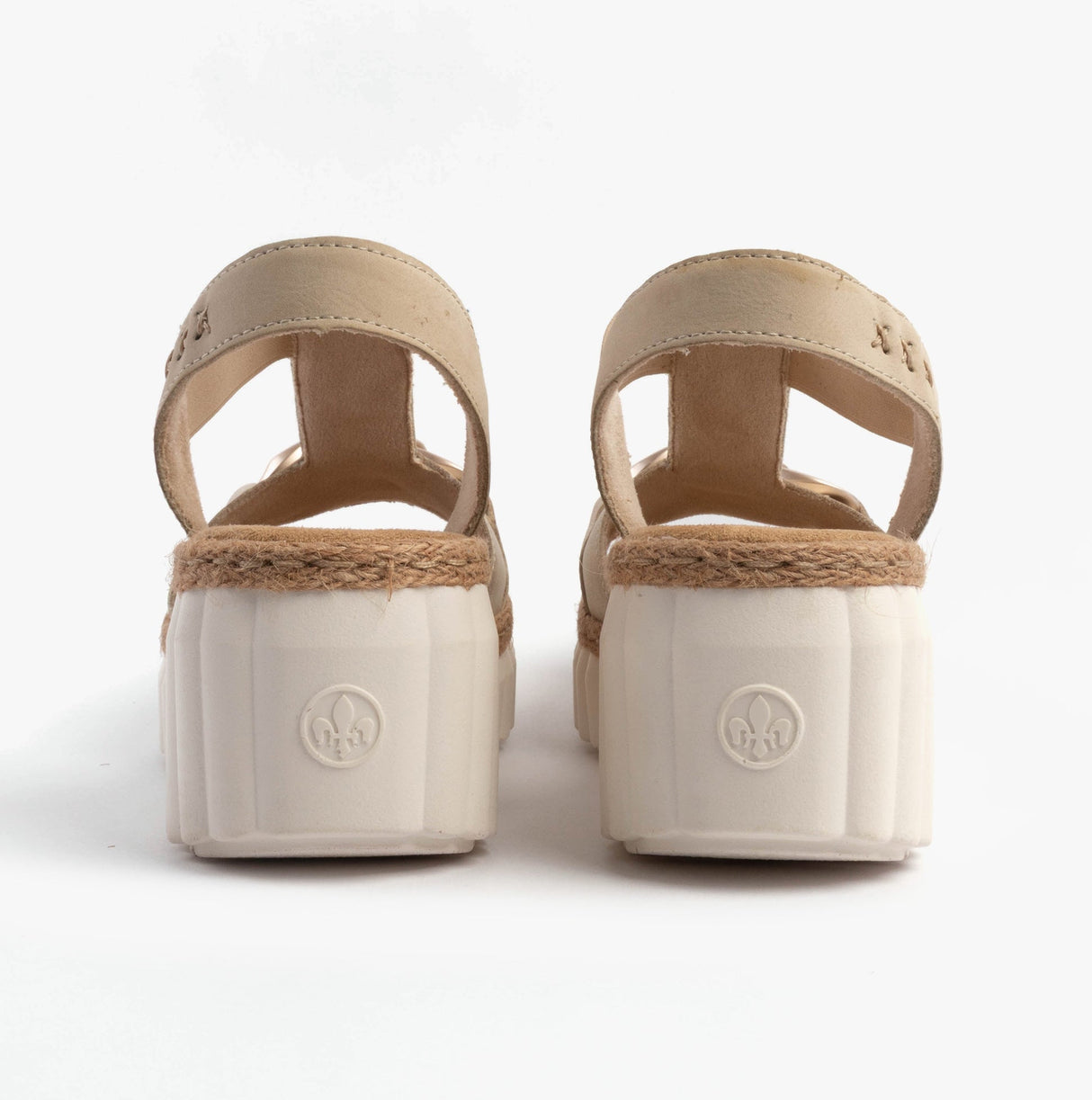 Rieker 69158-60 Womens Sandals Beige