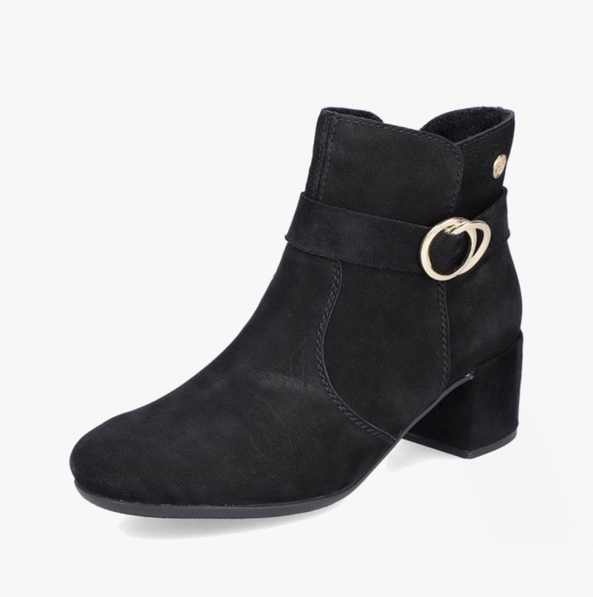 Rieker 70289-00 Womens Ankle Boots Black